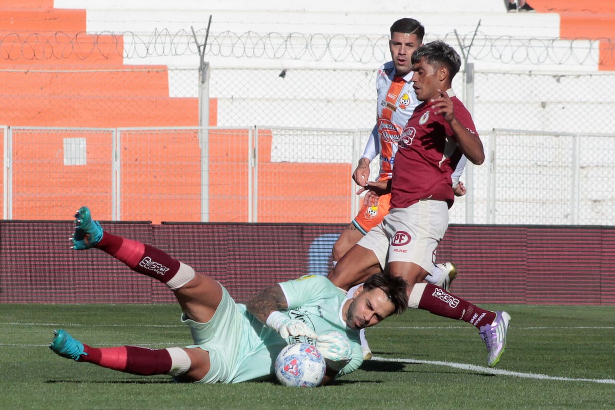 Los Papayeros se impusieron por 1-0 a Cobresal en el norte. Foto: Aton.