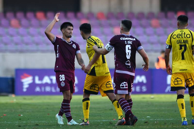 Fernando Dinamarca en el Clásico ante Coquimbo Unido. Foto: Aton