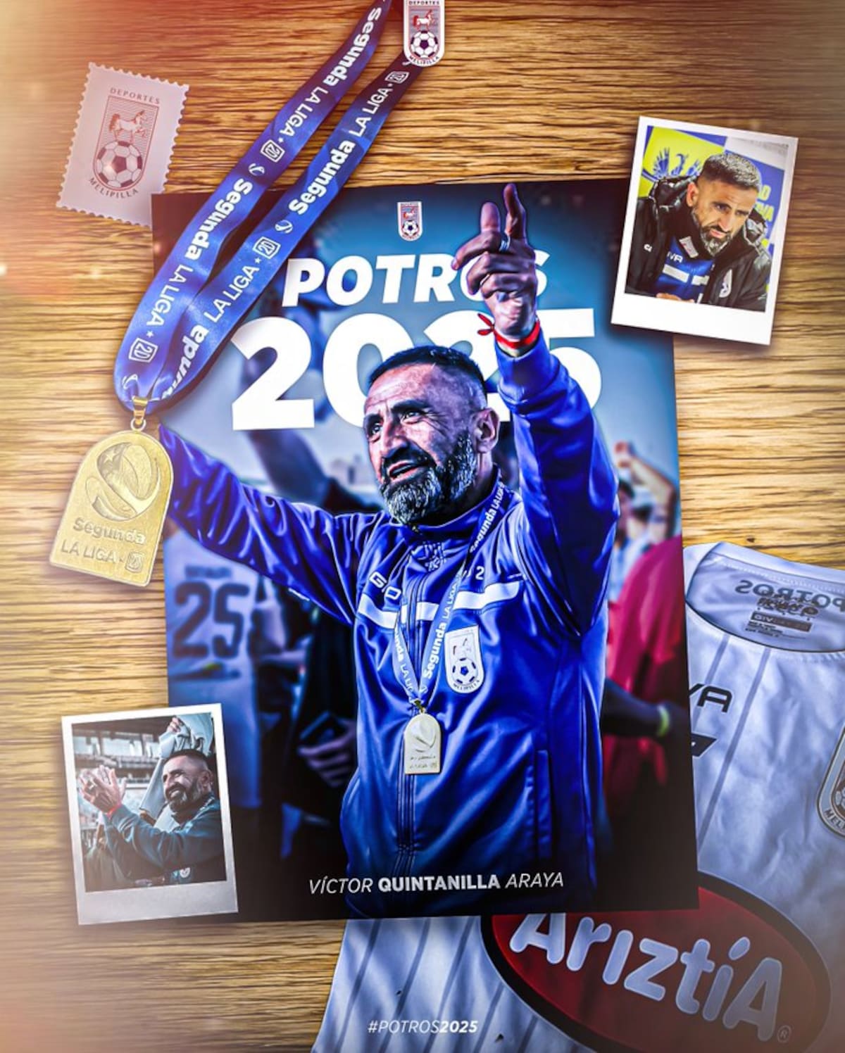 Deportes Melipilla confirmó la continuidad de Víctor Quintanilla