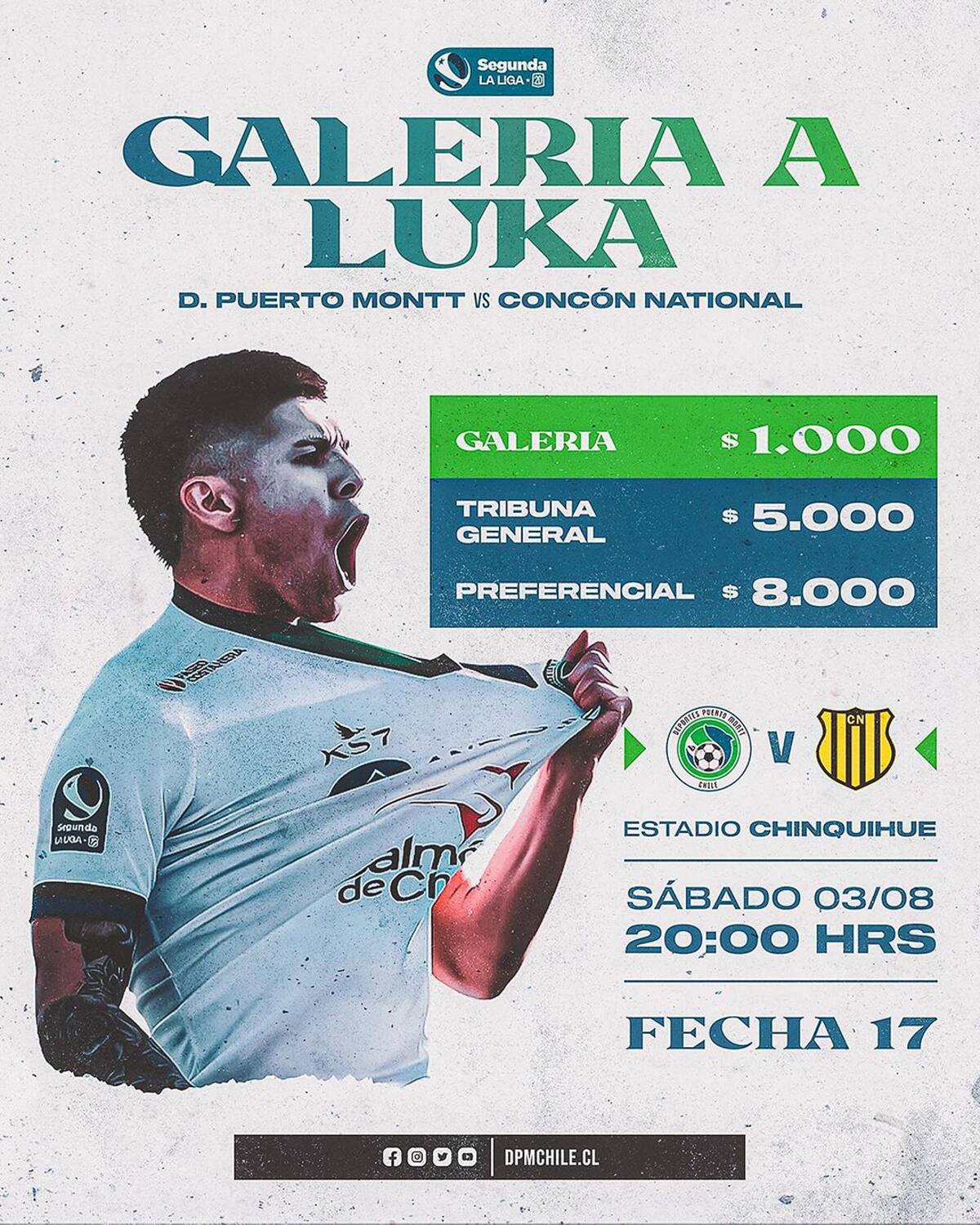Deportes Puerto Montt anunció venta de entradas a mil pesos.