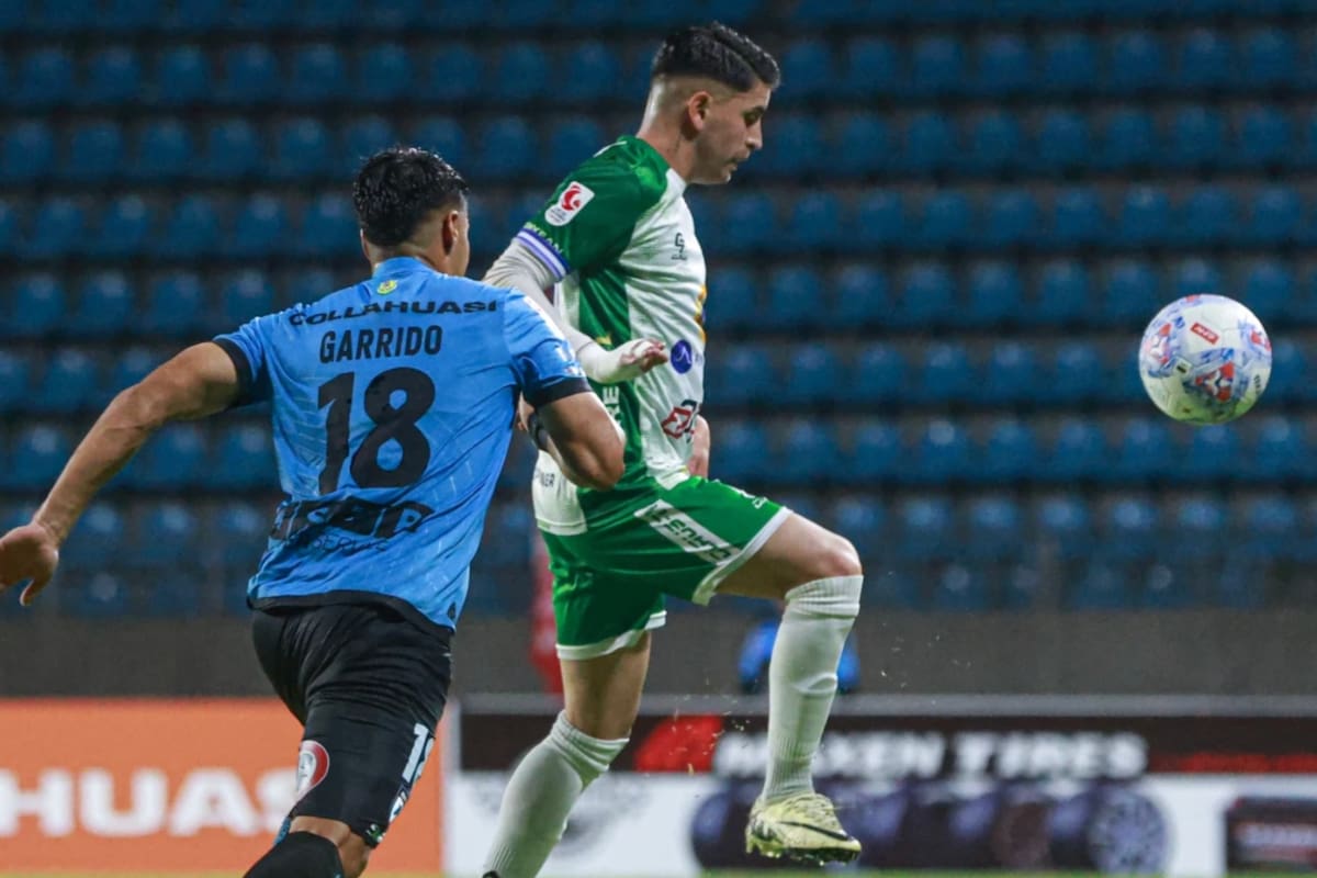 El Velero versus Deportes Iquique en Primera B. Foto: @dpmchile.