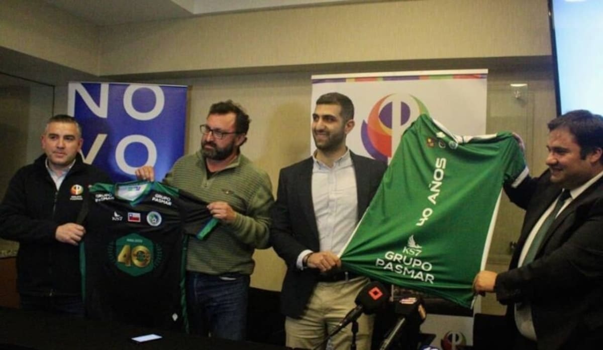 El club junto a Grupo Pasmar en 2024.