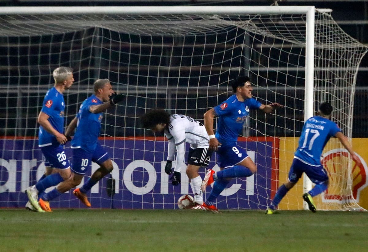 le empató en los últimos minutos a Colo Colo. Foto: Aton.