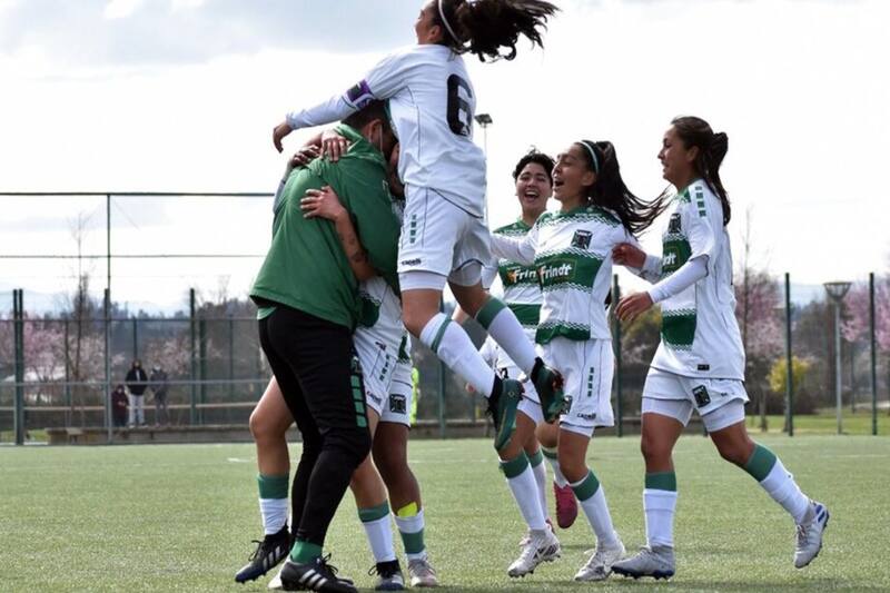 Las jugadoras de Deportes Temuco no volverán a entrenar hasta que se cumplan sus demandas. Foto: Deportes Temuco.
