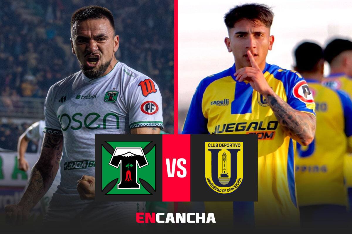 por la fecha 14 de la Primera B. Foto: Prensa Deportes Temuco y Fútbol UDEC.