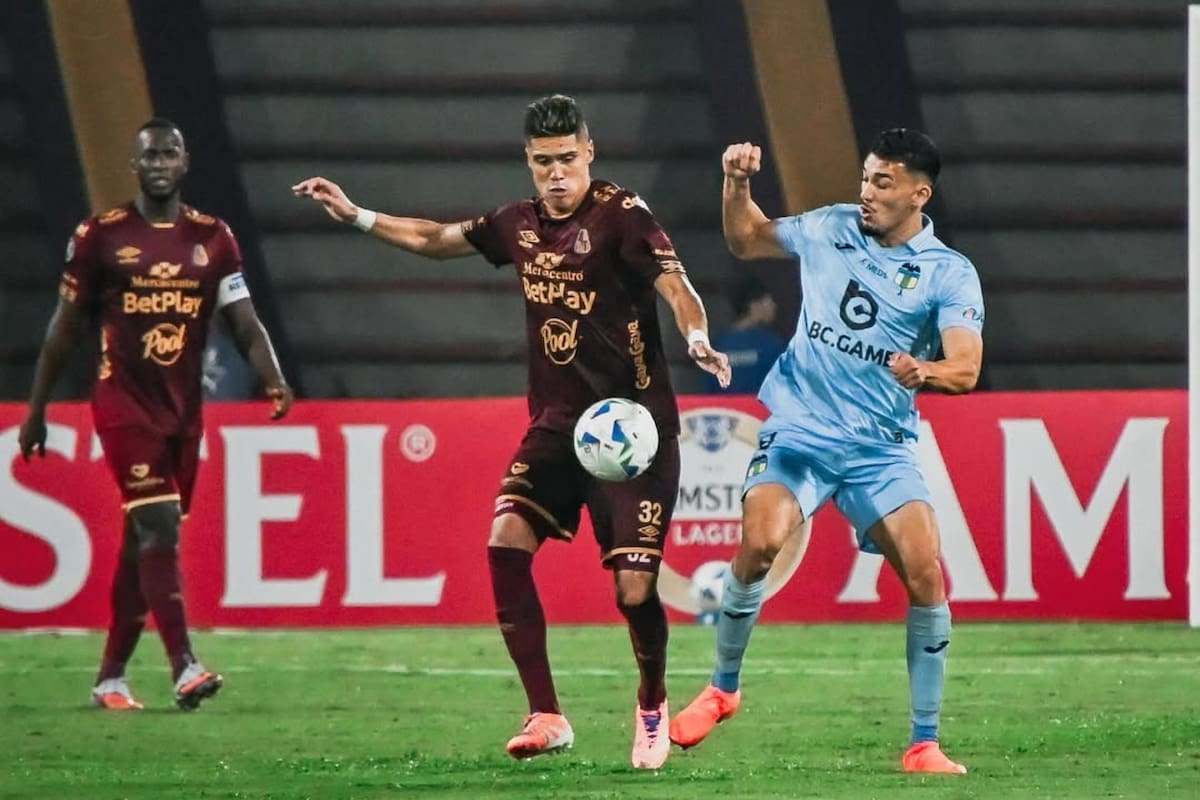 Los rancagüinos se despidieron de la Copa Libertadores. Foto: Deportes Tolima.