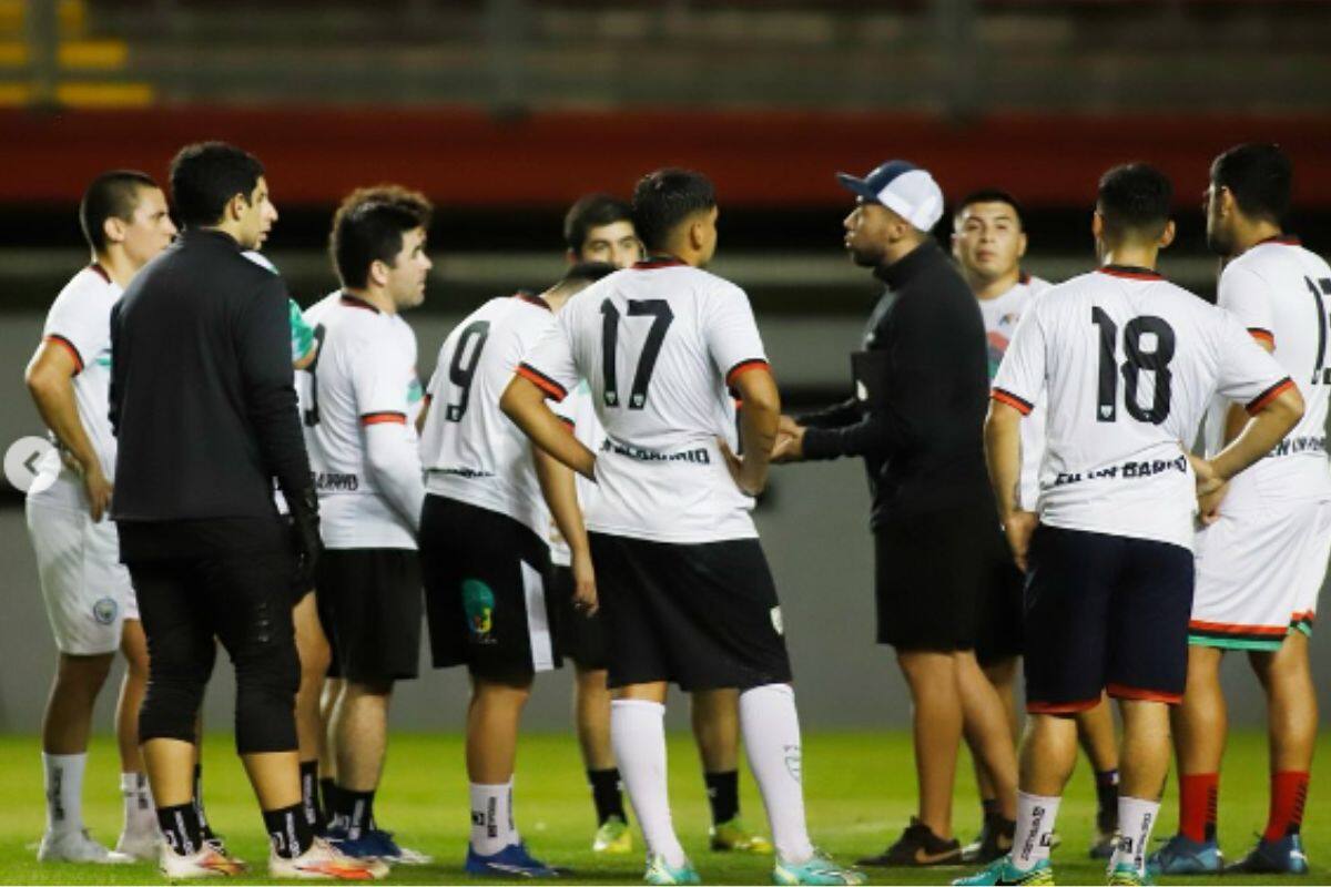 ya entrenó en el Estadio Nelson Oyarzún.