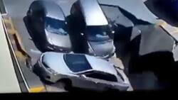 VIDEO | Impactante derrumbe de techo de Mall en Brasil: 4 autos cayeron sobre patio de comidas