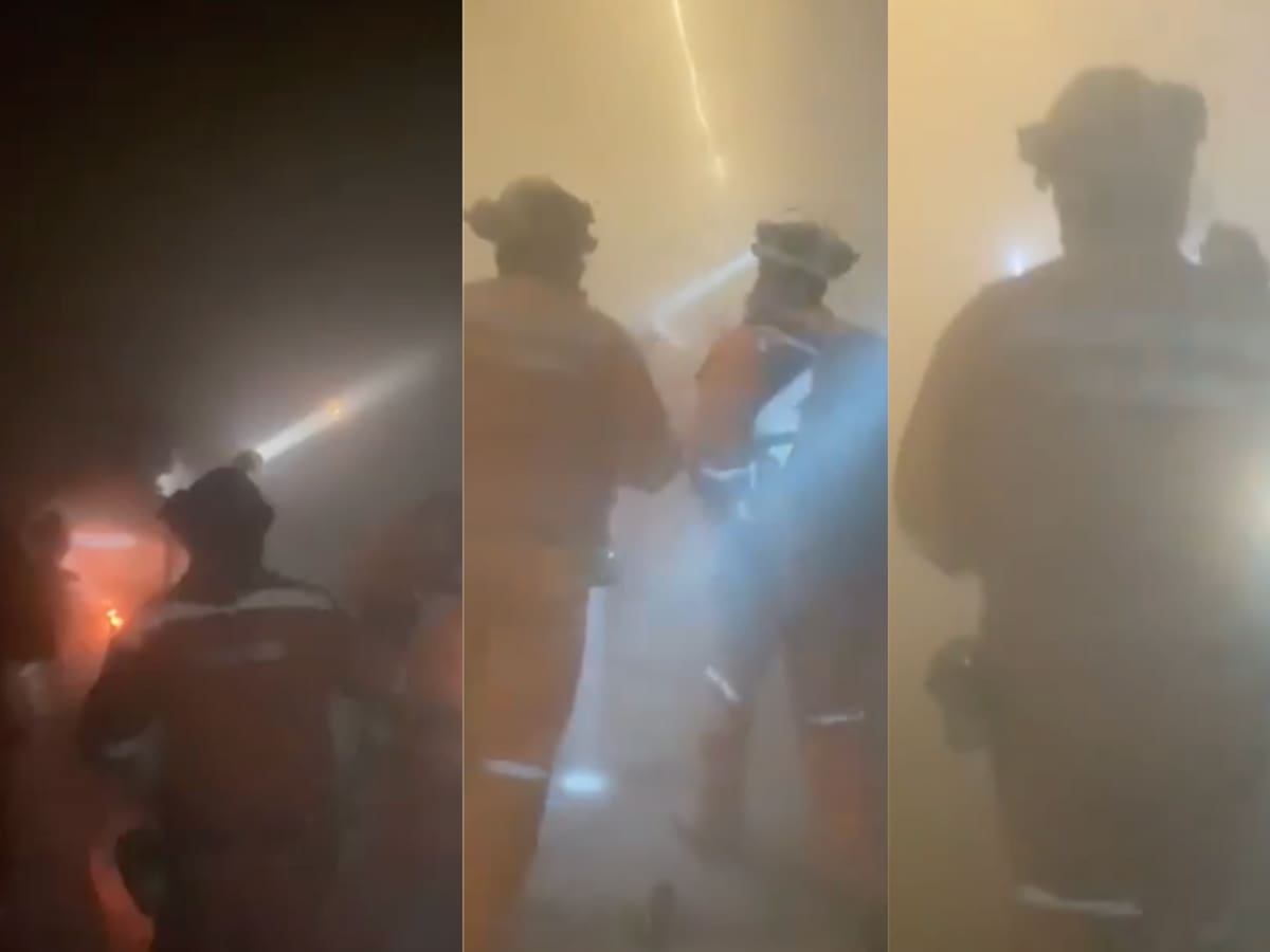 de la División El Teniente, deja por ahora, un fallecido, cinco desaparecidos y nueve lesionados. Foto: captura