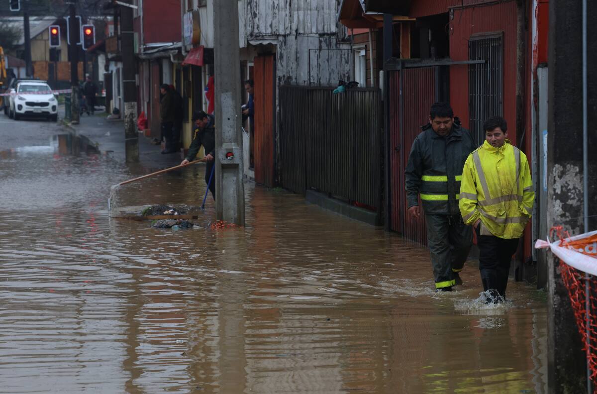 Se declara Alerta Roja por desbordes en río Andalién y Rahue: ordenan evacuar Puente 1 y Santa Rita