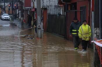 Se declara Alerta Roja por desbordes en río Andalién y Rahue: ordenan evacuar Puente 1 y Santa Rita
