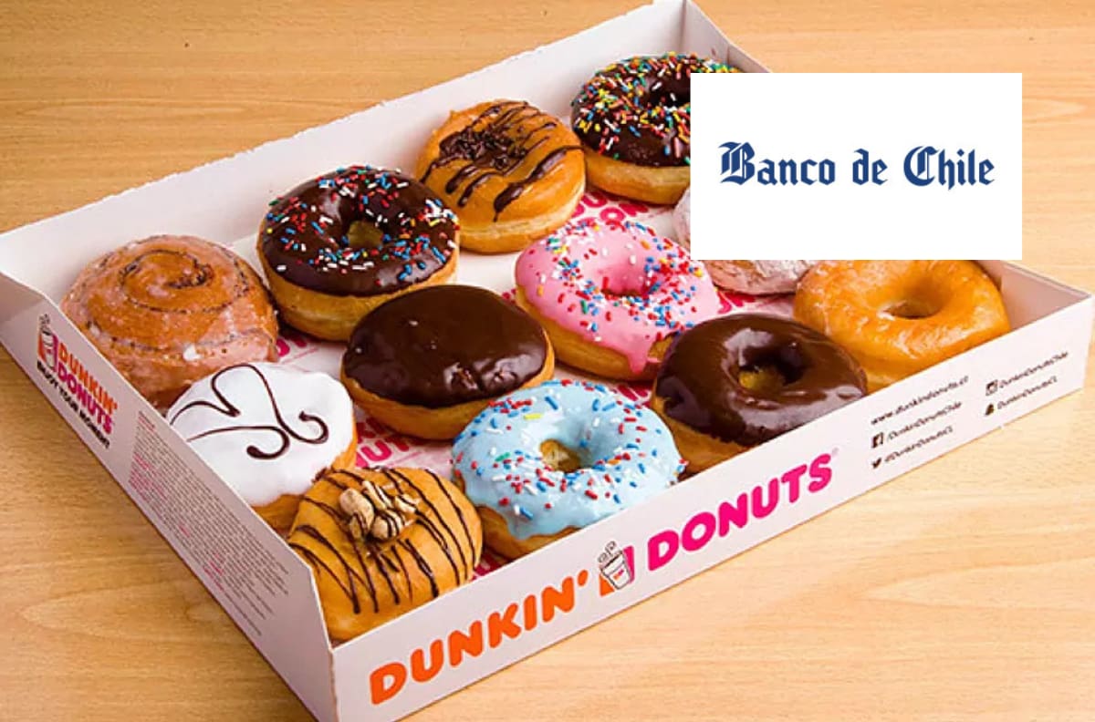 Deléitate con un 30% de descuento en Dunkin con Banco de Chile: así puedes aprovechar el beneficio
