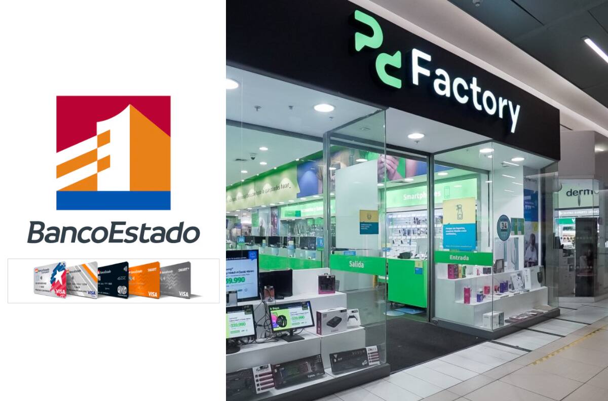 Banco Estado ofrece 20% de descuento en PC Factory: Así puedes conseguir la oferta