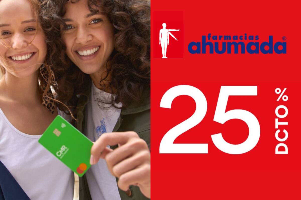 Obtén una rebaja de 25% en medicamentos pagando con CMR.