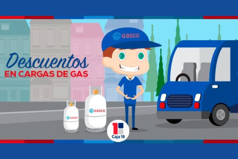 Gracias a Caja 18 y Gasco, afiliados podrán obtener más de $3.000 de rebaja en sus cargas.