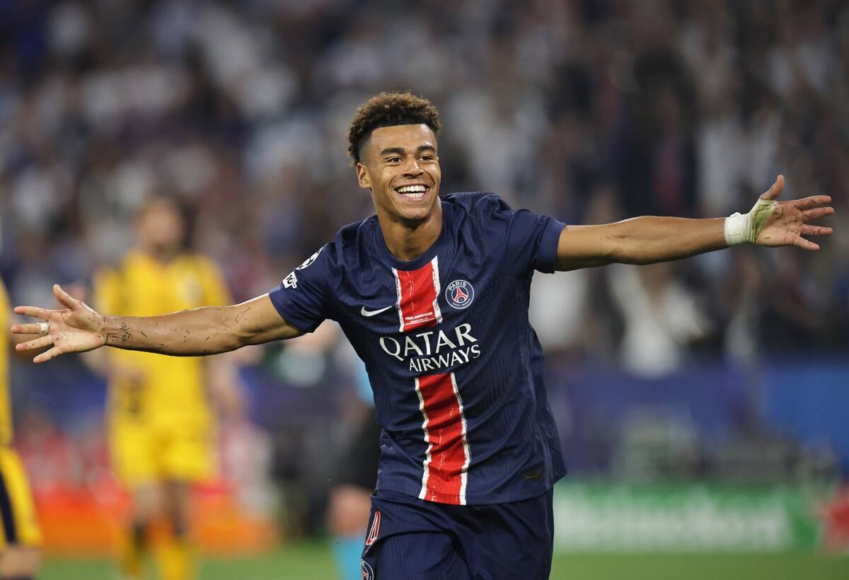 en la final de Champions League. Foto: EFE.