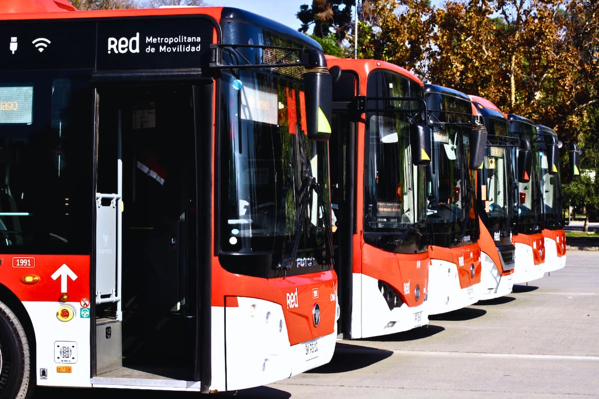 La empresa de transporte informó sobre al menos cuatro recorridos afectados en su trayecto habitual. Foto: Red Movilidad en X.