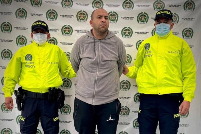 El presunto asesino fue hallado en Colombia.