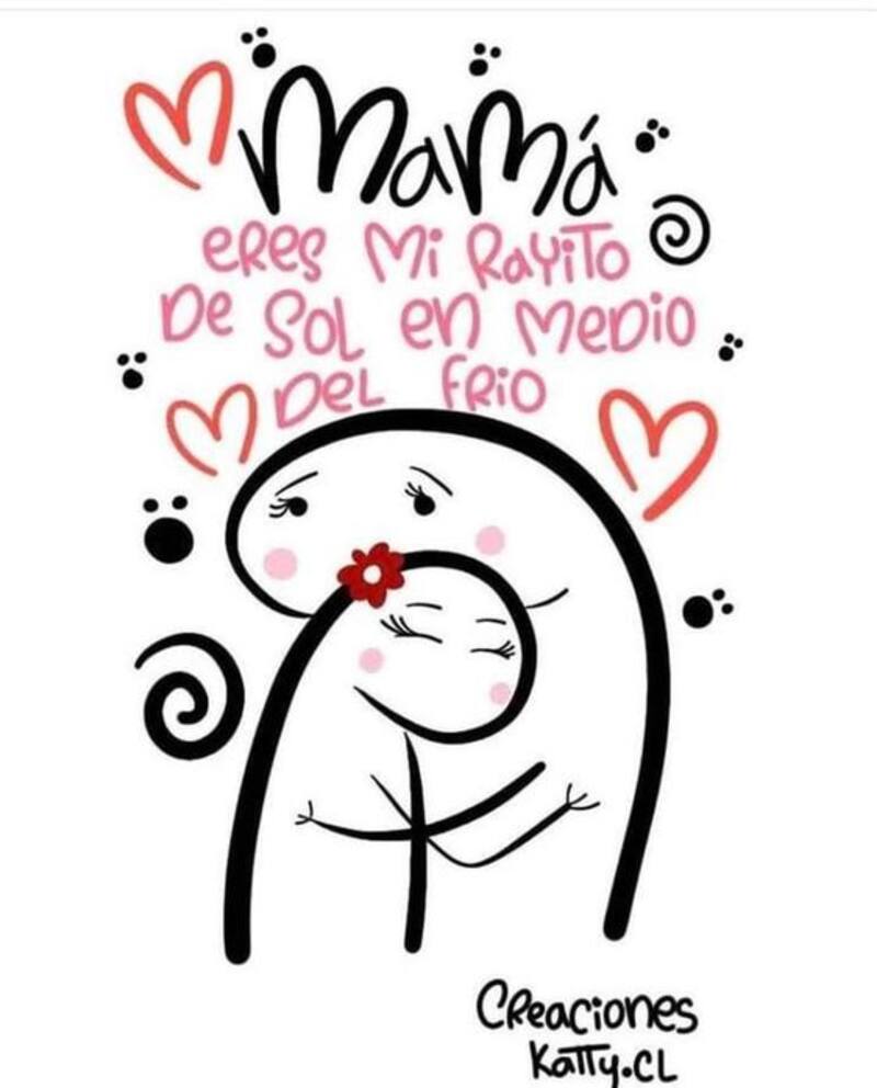 Deséale un lindo día a tu madre.