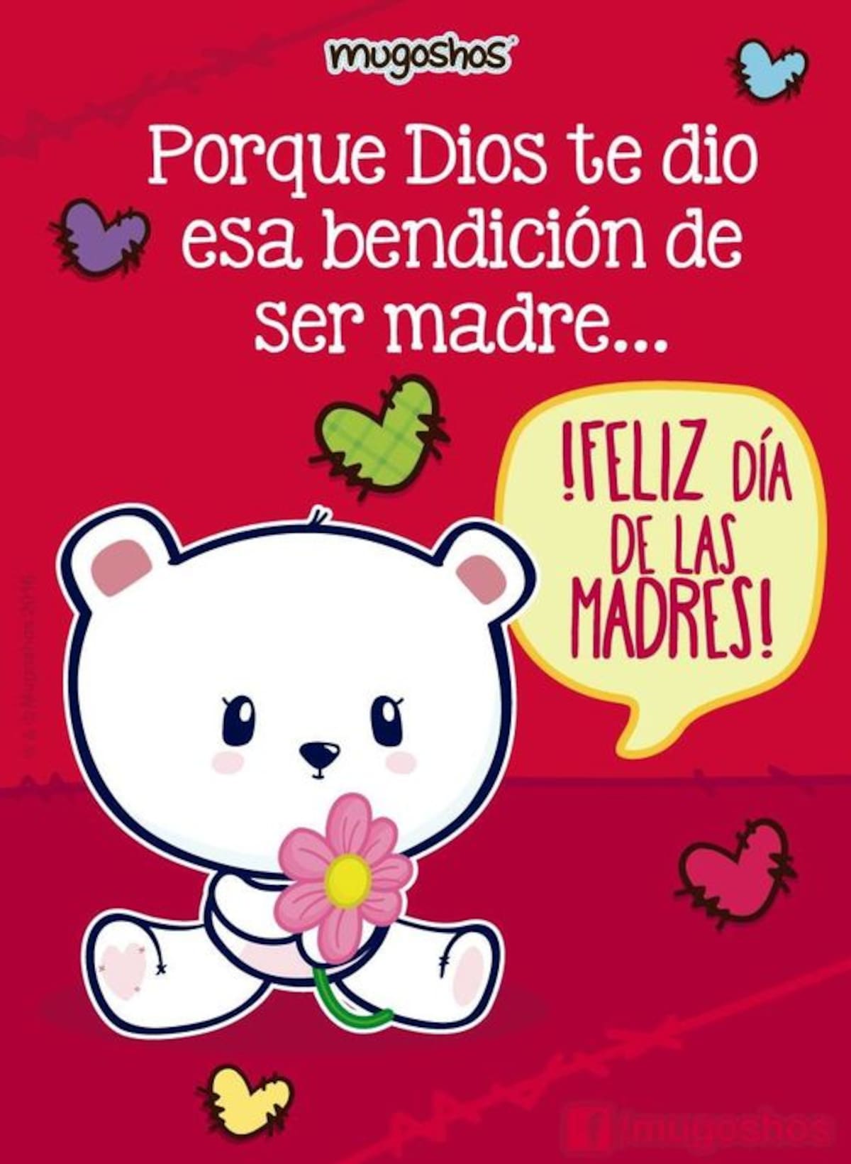 Deséale un lindo día a tu madre.