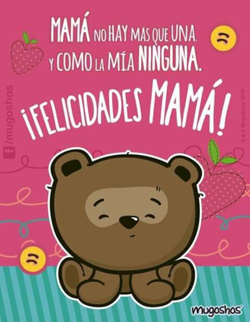 Deséale un lindo día a tu madre.