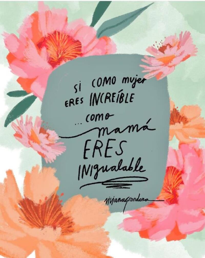 Deséale un lindo día a tu madre.