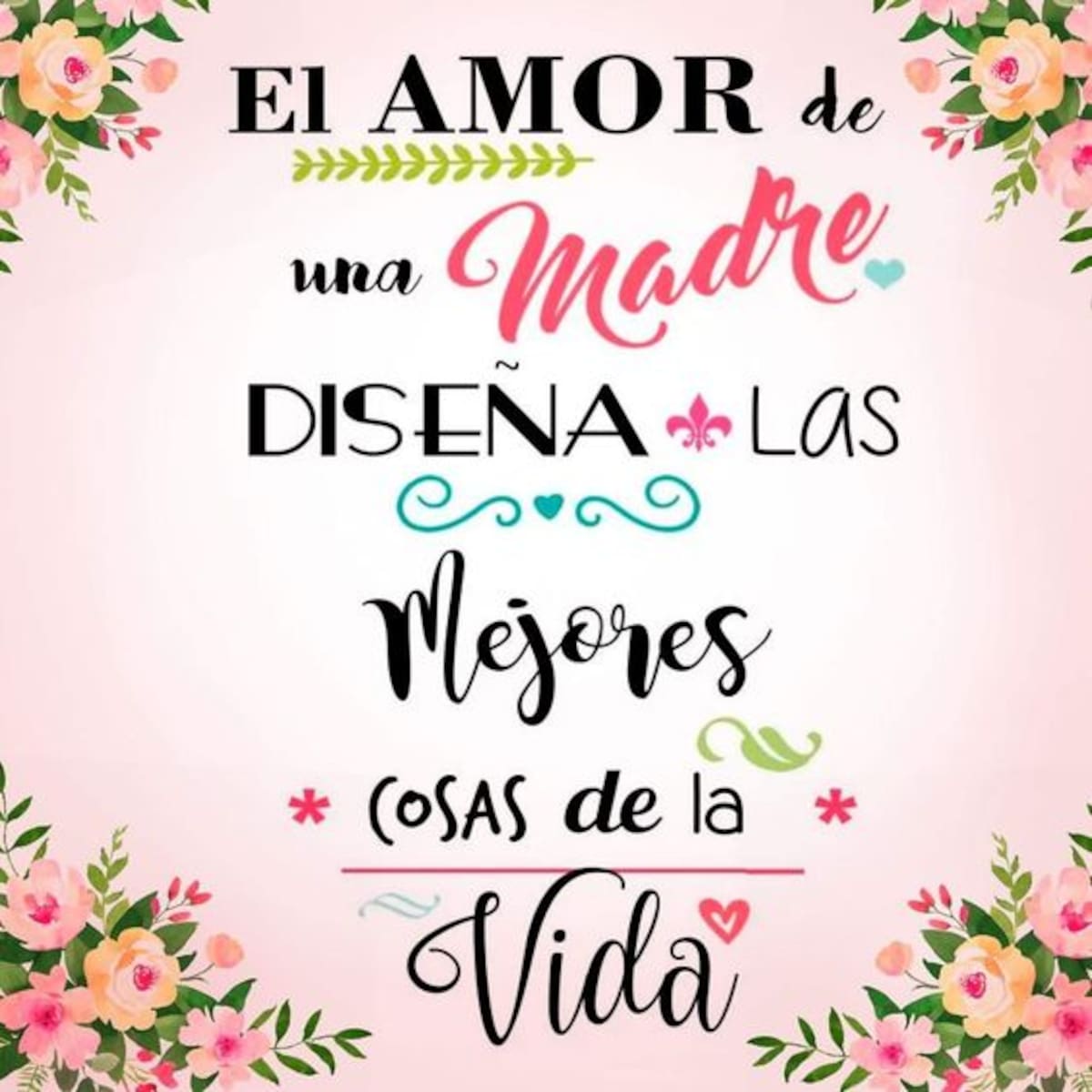 Deséale un lindo día a tu madre.