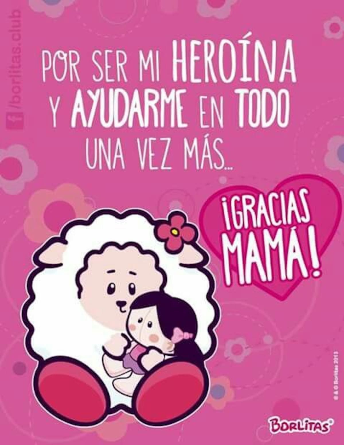 Deséale un lindo día a tu madre.