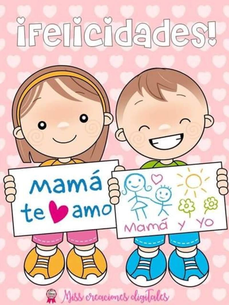 Deséale un lindo día a tu madre.