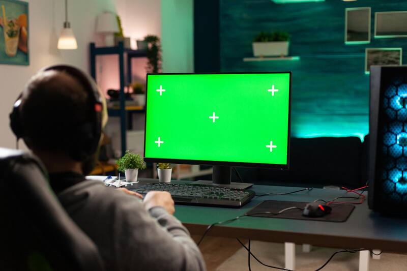 Sigue estos consejos para sacar el mejor provecho a tu monitor. (Crédito: Freepik)