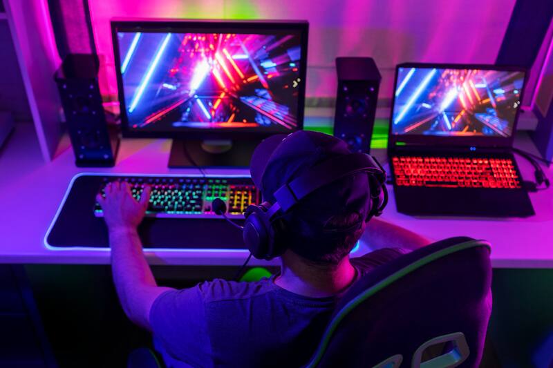 La pantalla del monitor o TV es clave para los gamers.