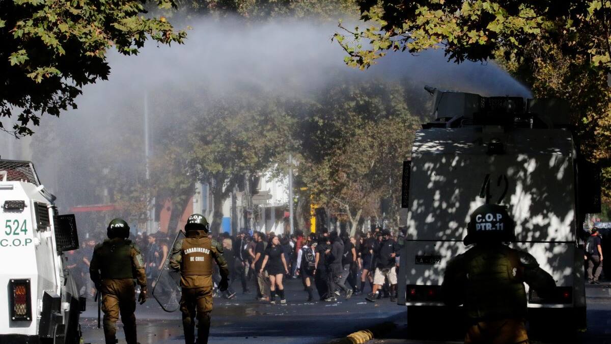 VIDEO | Cortes de tránsito en Santiago y Providencia por Día del Joven Combatiente