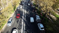 Día Nacional Sin Auto ocasiona cierres de calle y desvíos de tránsito en el centro de Santiago