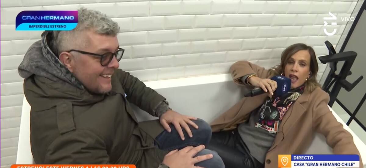 Diana Bolocco mostró el baño renovado de "Gran Hermano".
