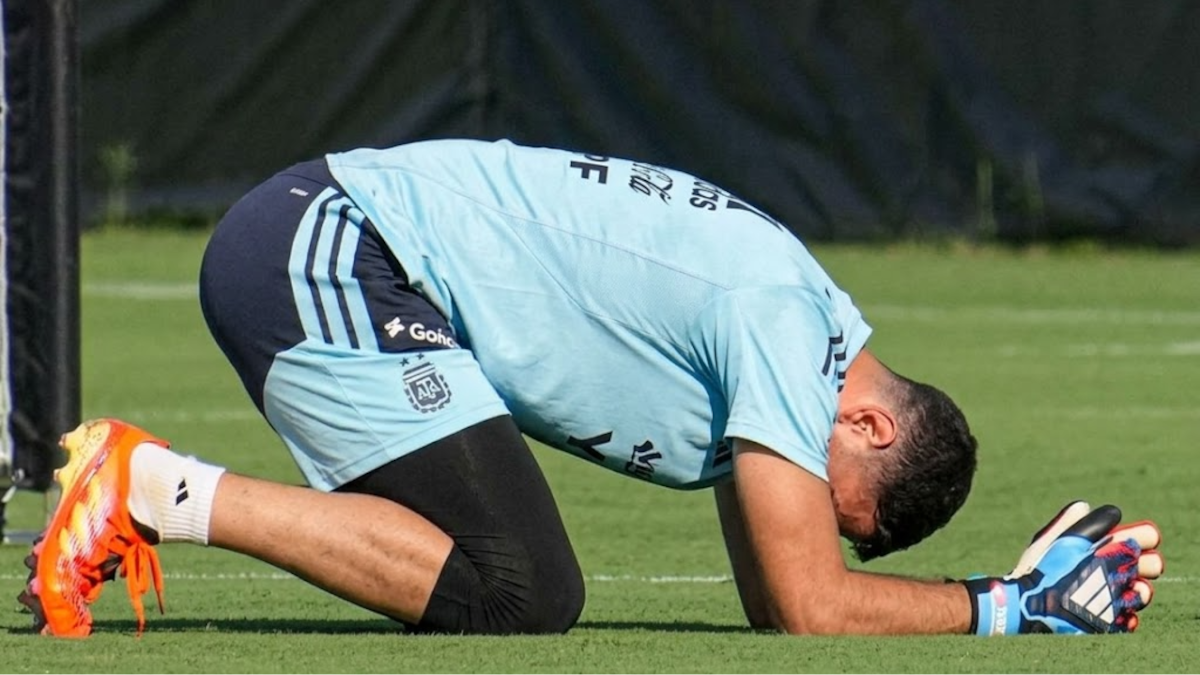 VIDEO | A días del debut: La acción del Dibu Martínez que preocupa a todos en Argentina