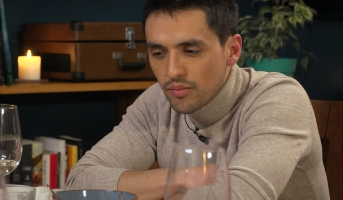 Diego Boggioni se emociona al hablar de su pequeña hija.