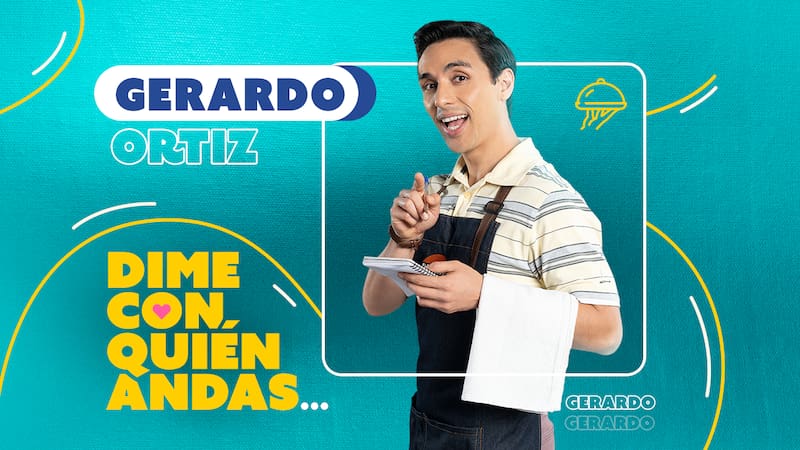 Diego Boggioni es Gerardo Ortiz en "Dime con quién andas"