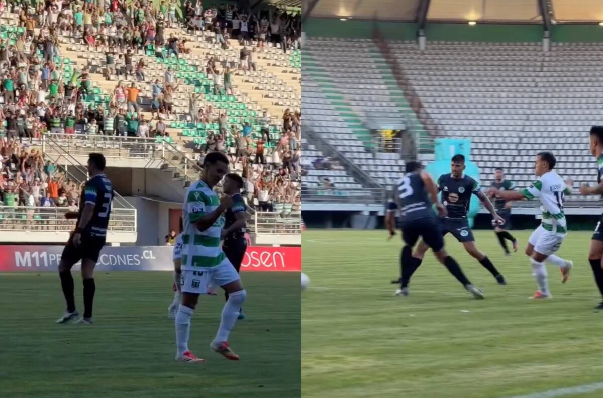 VIDEO | No se vio por TV: jugadón de Diego Buonanotte para el gol de Deportes Temuco por Copa Chile