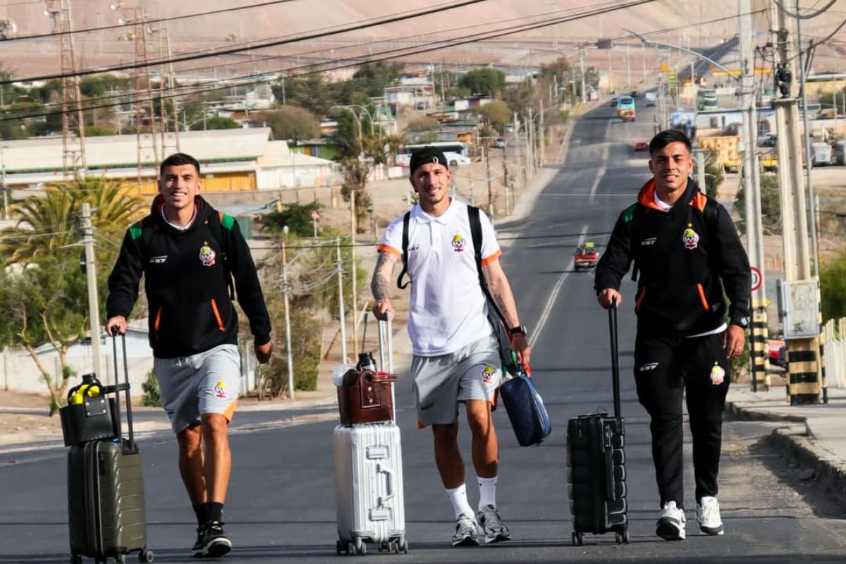 durante su etapa en Cobresal.