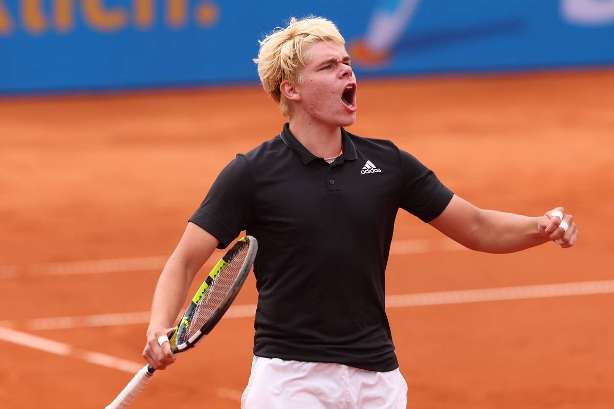 El mejor Sub-18 del mundo, que juega por Alemania pero tiene padre chileno. Foto: ATP. Foto: ATP