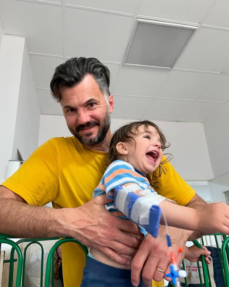 Diego Dellacasa sufrió con accidente de su hijo Vitto