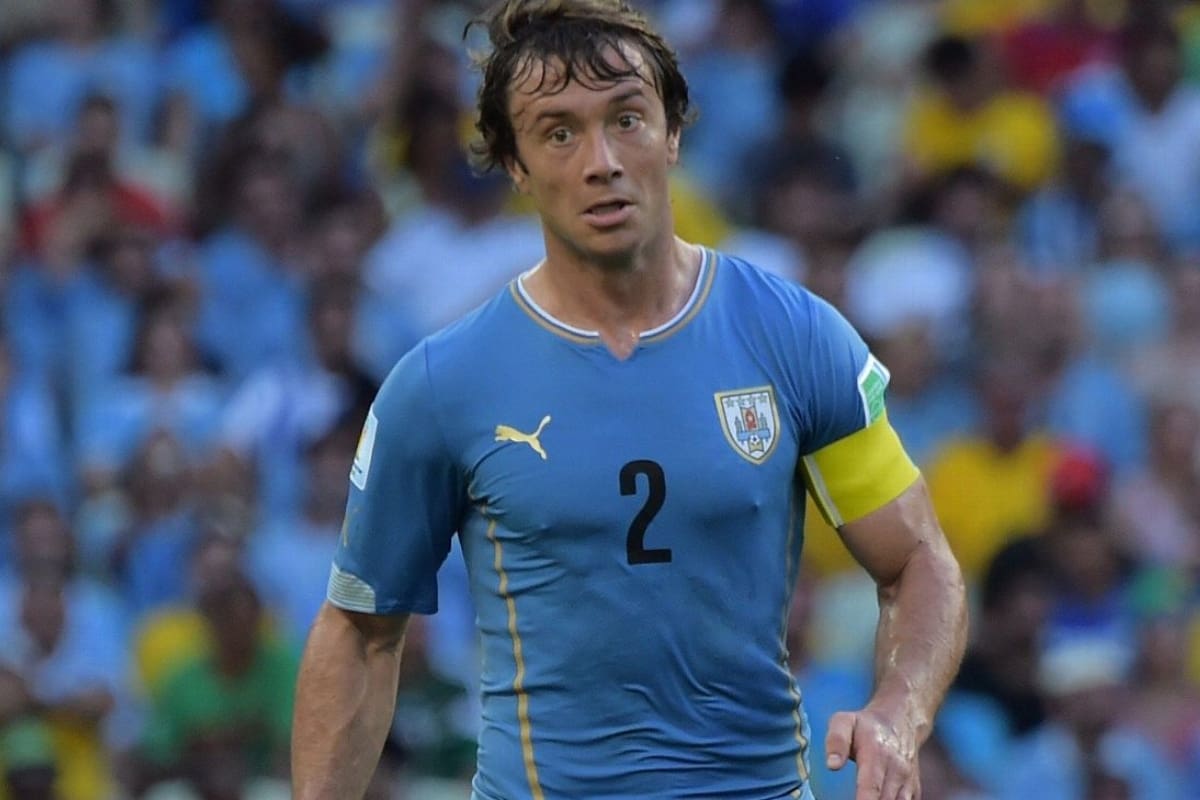 Diego Lugano jugó dos mundiales con la Selección Uruguaya.