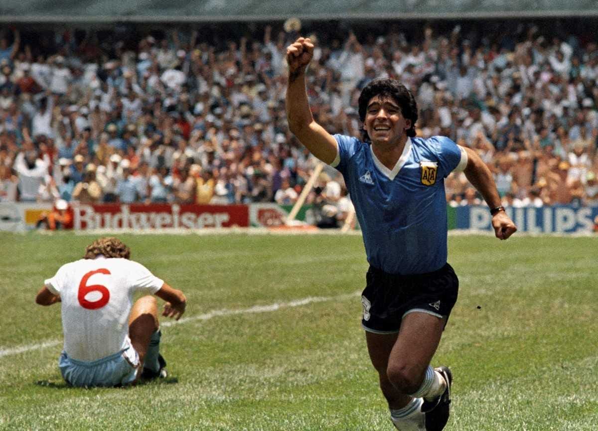 En el compromiso frente a Inglaterra en el Mundial del 86.