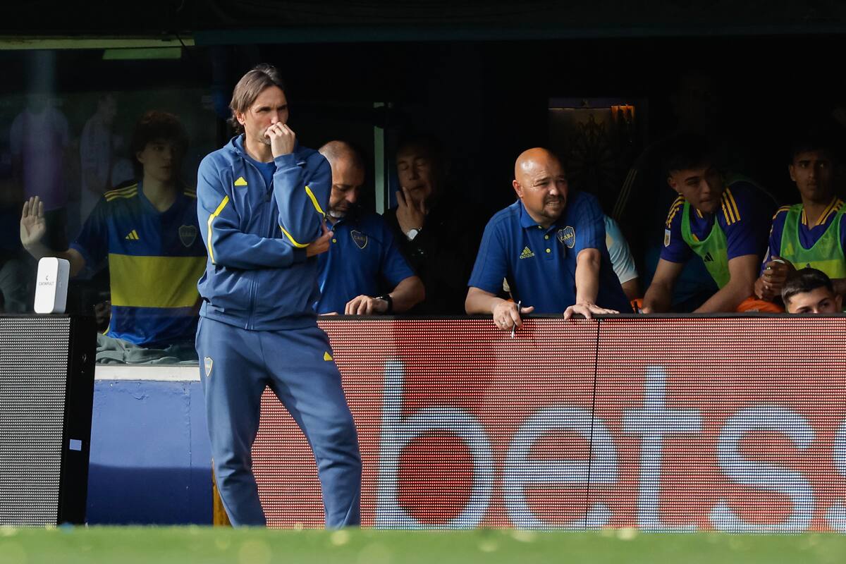 Diego Martínez dejó de ser el DT de Boca Juniors. EFE