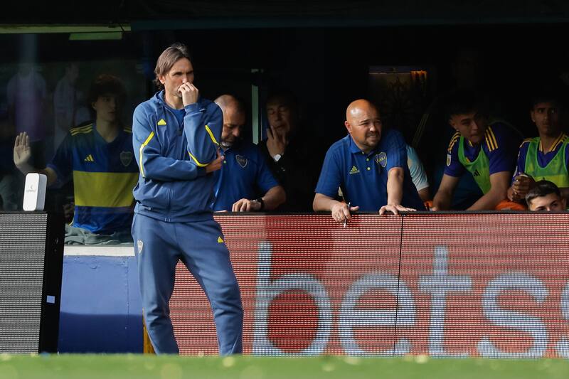Diego Martínez dejó de ser el DT de Boca Juniors. EFE