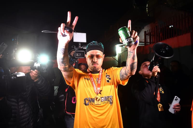 El arquero campeón del fútbol chileno. Foto: Agencia Aton.