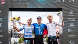 Diego Moya y Romina Biagioli, los grandes ganadores del Ironman 70.3 de Valdivia 2025