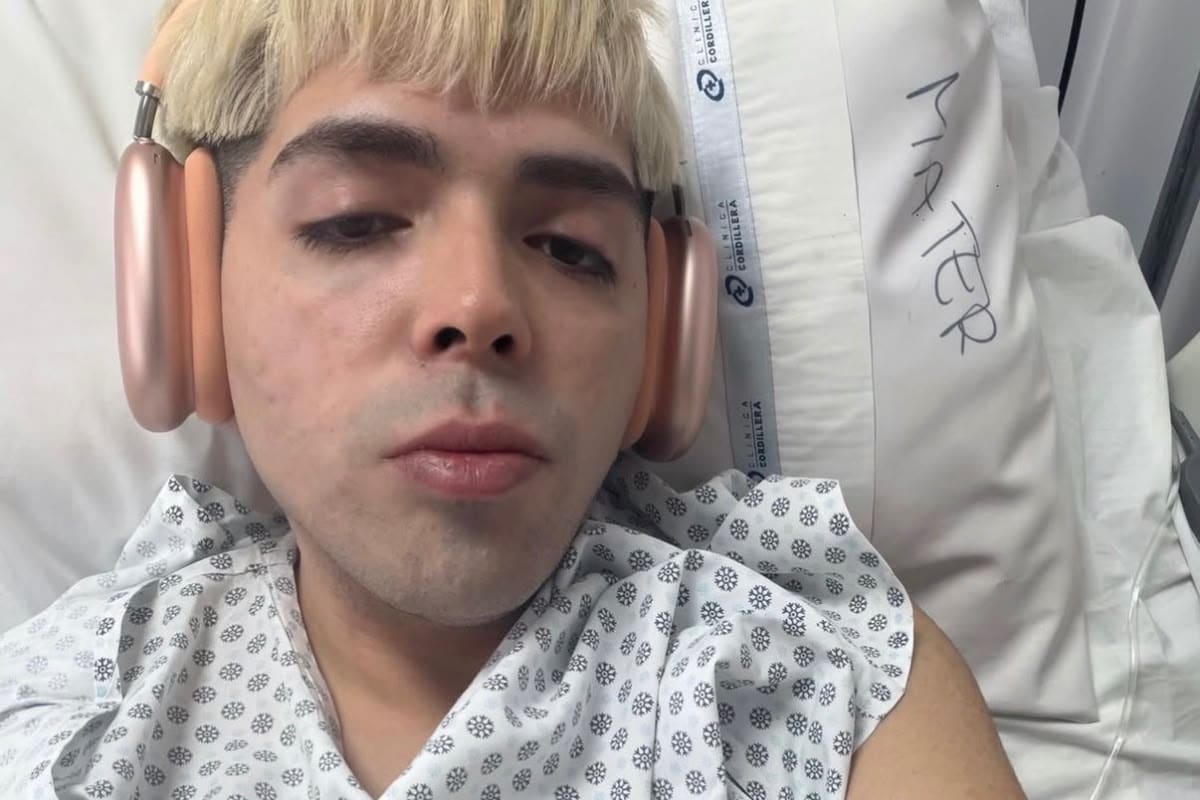 Y su grave enfermedad que lo mantiene hospitalizado.
Foto: Instagram