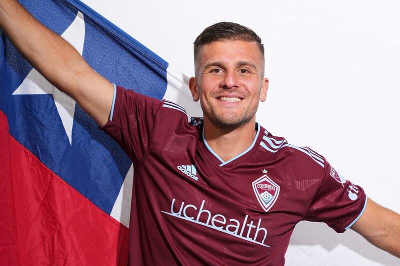 registró 5 goles y 3 asistencias esta temporada en Colorado Rapids
