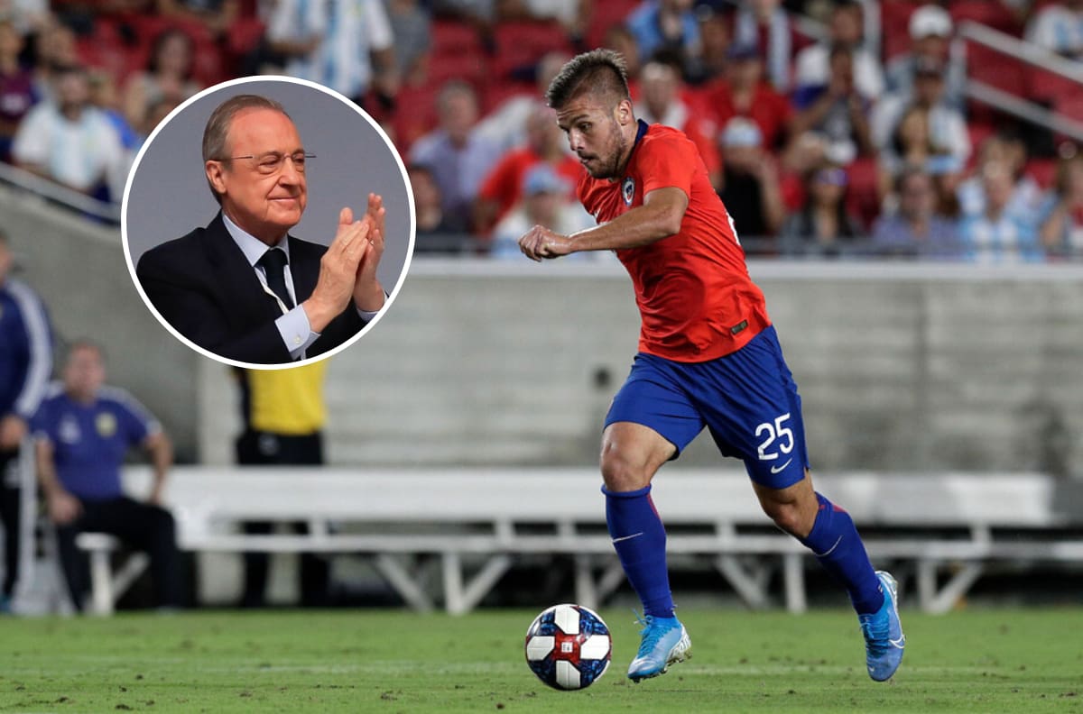 Jugó por La Roja y es formado en Colo Colo: el futbolista que brilló ante Florentino Pérez en las tribunas